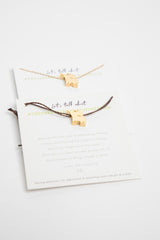 green elephant bracelet