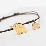 green elephant bracelet