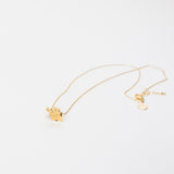 green elephant necklace