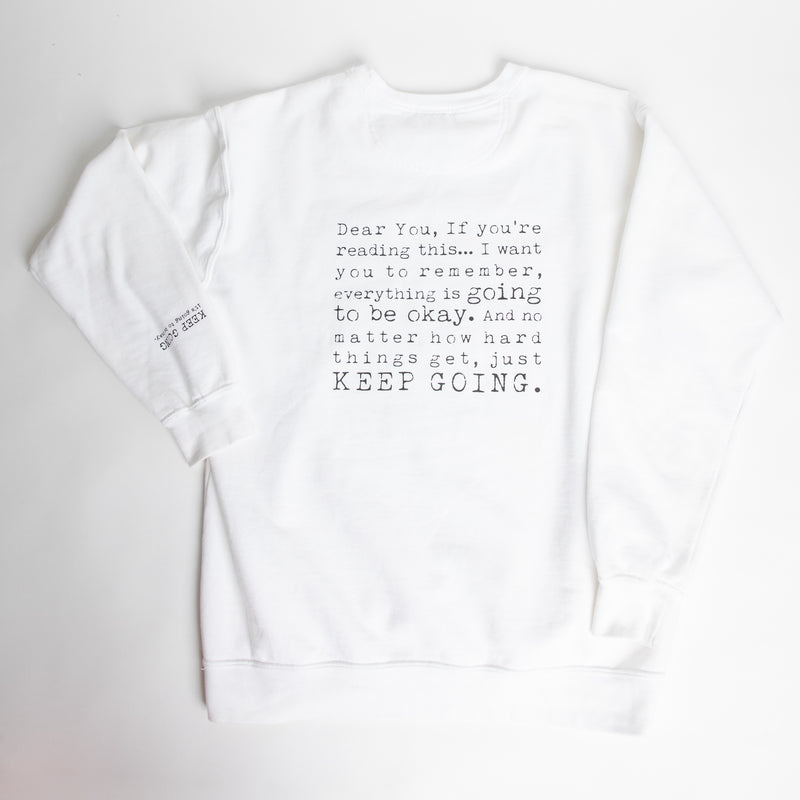 Keep Going | Rainbow Unisex Sweatshirt