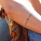 #ourwordsofhope temporary tattoo